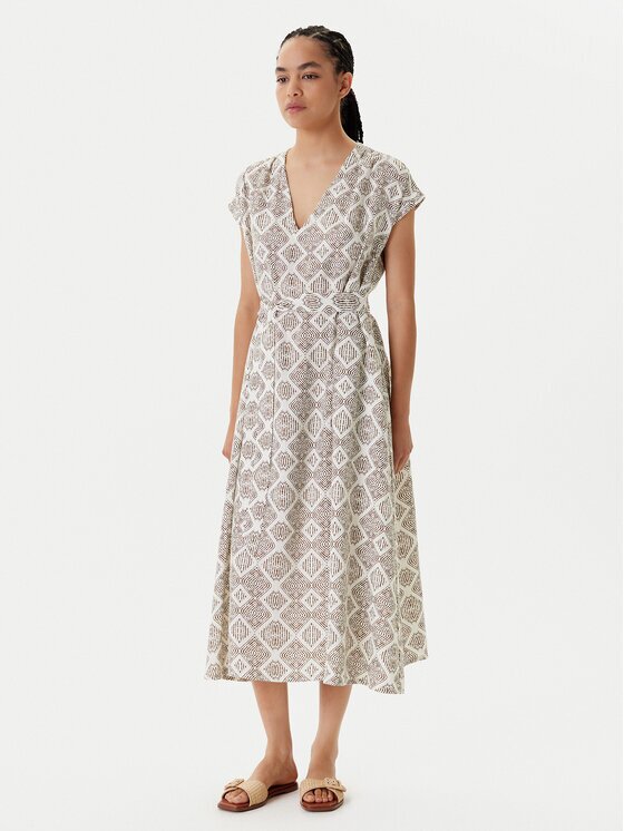 United Colors of Benetton Лятна рокля 4KPRDV0BB Relaxed Fit