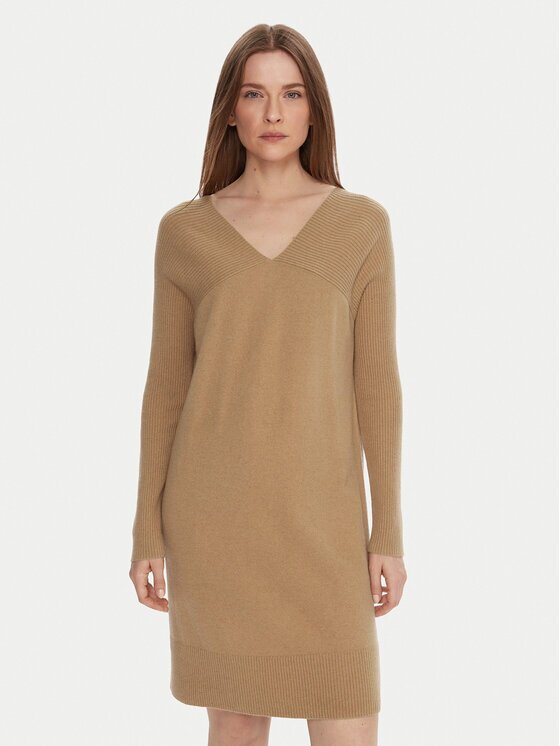 United Colors of Benetton Плетена рокля 1044DV02C Relaxed Fit