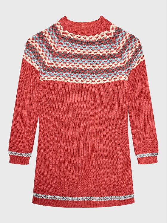 United Colors of Benetton Плетена рокля 1176HV002 Regular Fit