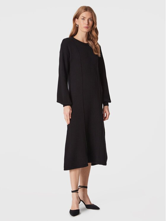 United Colors of Benetton Плетена рокля 1244DV00I Relaxed Fit