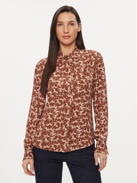 United Colors of Benetton Риза 53UEDQ074 Regular Fit