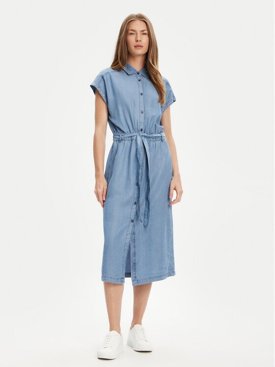 United Colors of Benetton Рокля тип риза 4KHNDV0BI Regular Fit