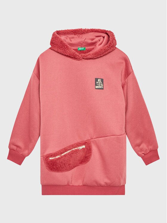 United Colors of Benetton Суитшърт 34NEC201W Loose Fit