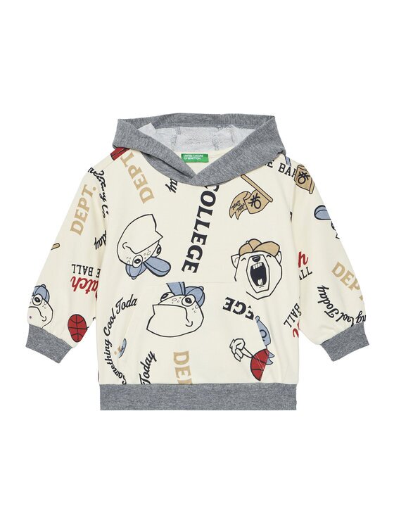 United Colors of Benetton Суитшърт 3X7YG2017 Relaxed Fit