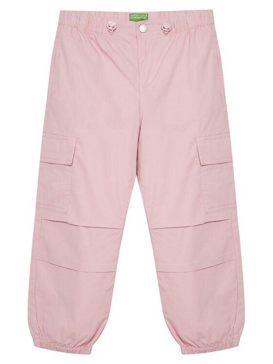United Colors of Benetton Текстилни панталони 4L2VCF046 Relaxed Fit