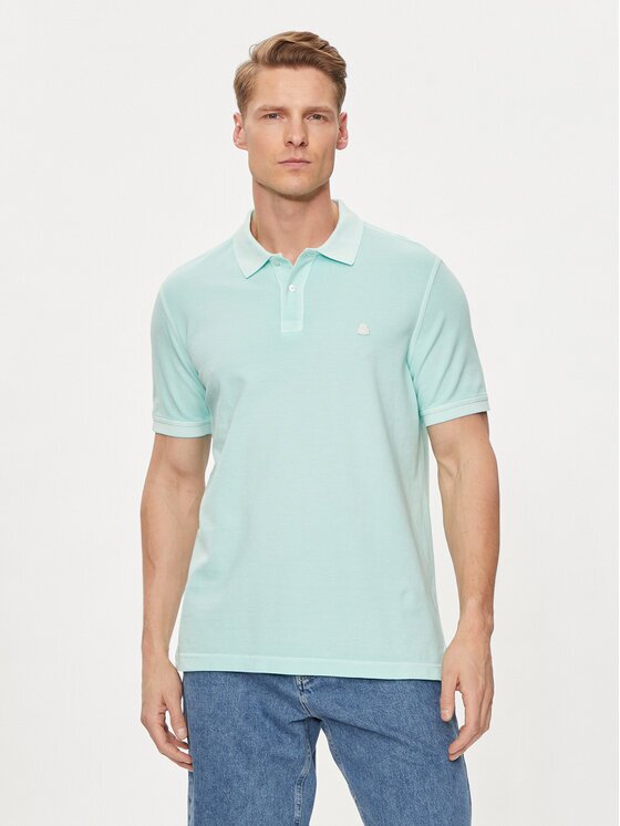 United Colors of Benetton Тениска с яка и копчета 3089U301K Regular Fit