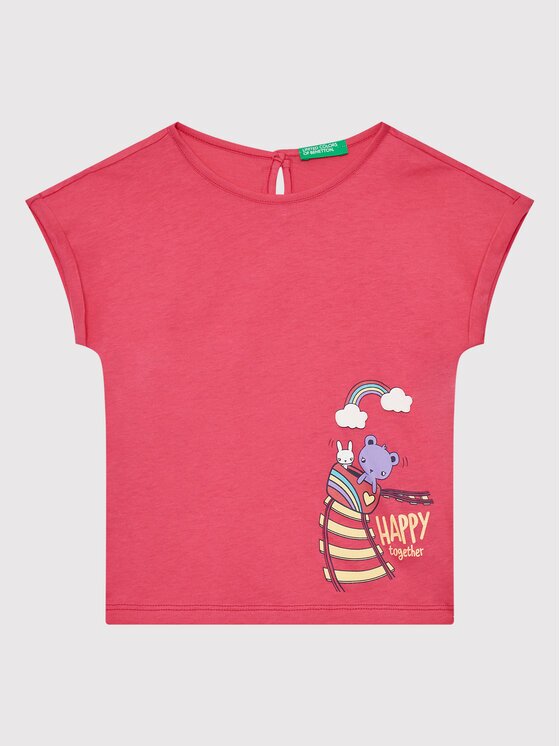 United Colors of Benetton Тишърт 3096G102W Regular Fit