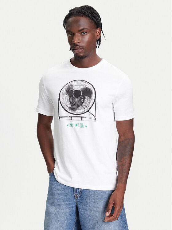 United Colors of Benetton Тишърт 3BL0U10AG Relaxed Fit