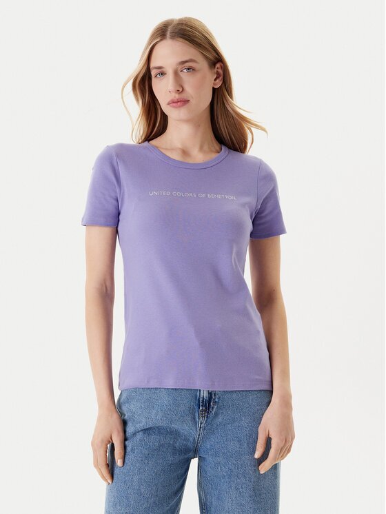 United Colors of Benetton Тишърт 3GA2E16A2 Regular Fit