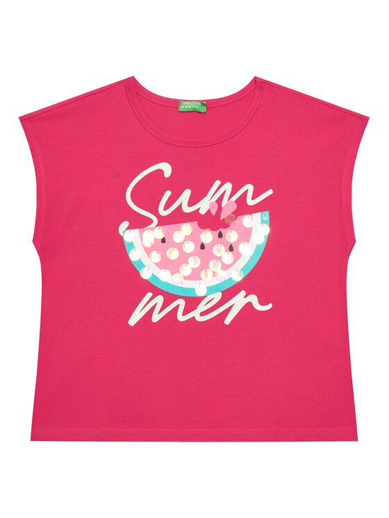 United Colors of Benetton Тишърт 3I1XC10P0 Regular Fit