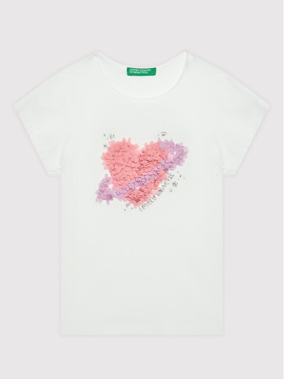 United Colors of Benetton Тишърт 3I1XG101W Regular Fit