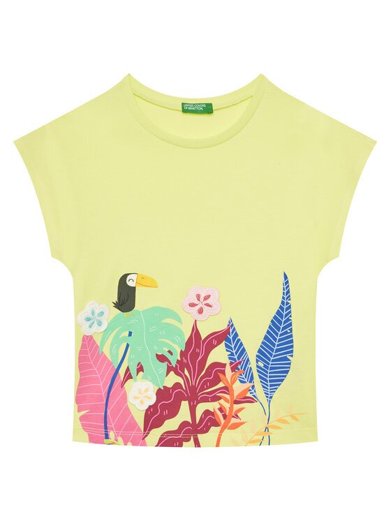 United Colors of Benetton Тишърт 3I1XG10JH Regular Fit