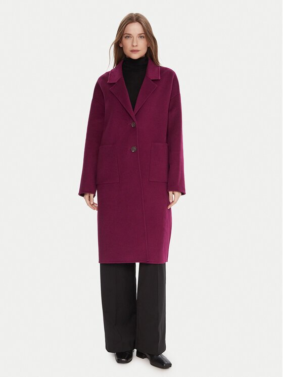 United Colors of Benetton Вълнено палто 28F7DN082 Regular Fit