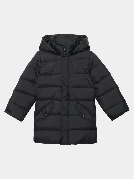 United Colors of Benetton Зимно яке 2WU0CN017 Черен Regular Fit
