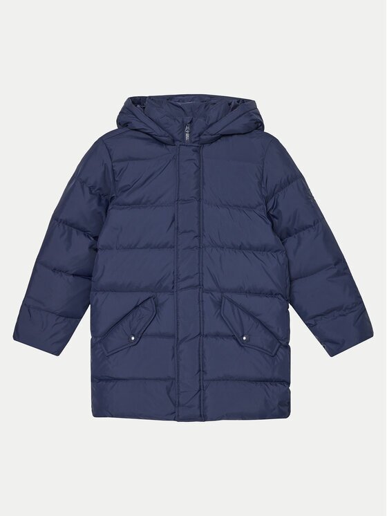 United Colors of Benetton Зимно яке 2WU0CN017 Тъмносин Regular Fit