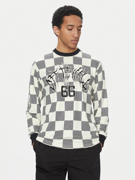 Vans Тениска с дълъг ръкав Metal Arch Soccer VN000KUB Loose Fit