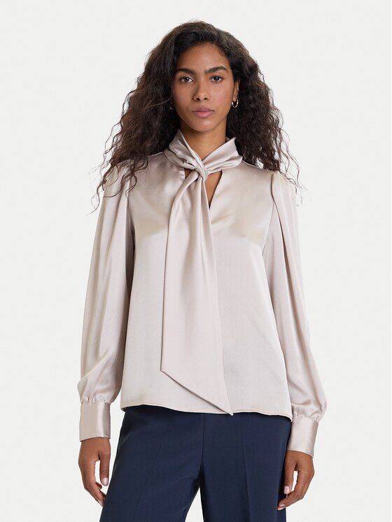 Vero Moda Блуза Nini 10336252 Бежов Standard Fit