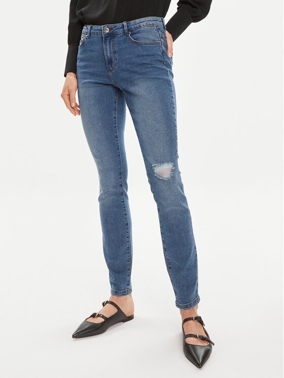 Vero Moda Дънки June 10301199 Skinny Fit