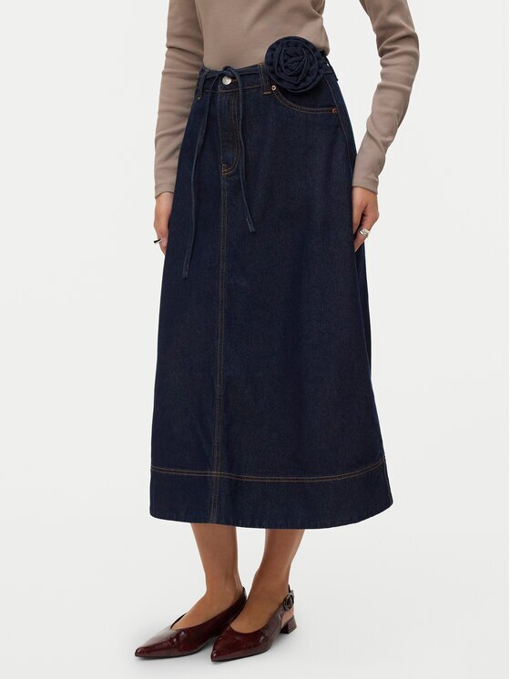 Vero Moda Дънкова пола Ruth 10343067 A-Line Fit