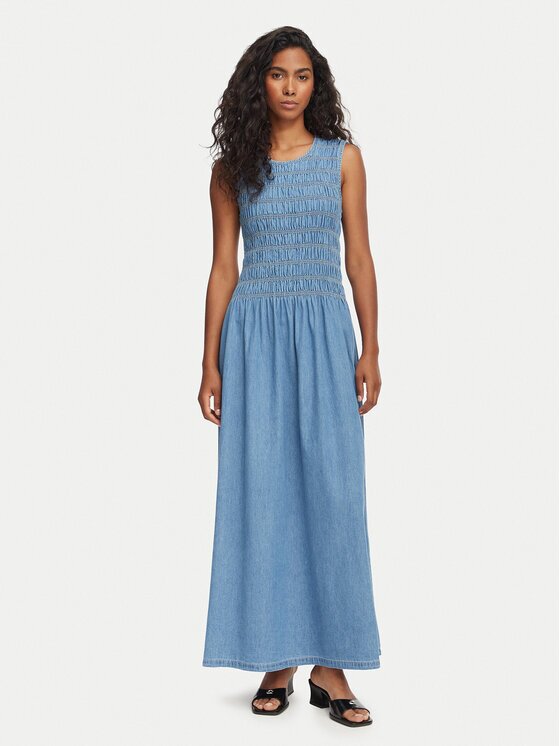 Vero Moda Дънкова рокля Nerina 10346564 Regular Fit