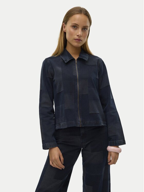 Vero Moda Дънково яке Likka 10321078 Loose Fit