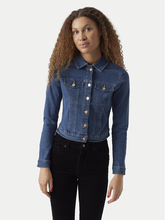 Vero Moda Дънково яке Luna 10279492 Slim Fit