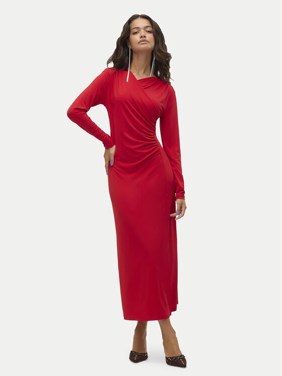 Vero Moda Коктейлна рокля Rasmine 10317033 Slim Fit