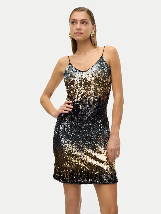 Vero Moda Коктейлна рокля Ria 10317316 Regular Fit