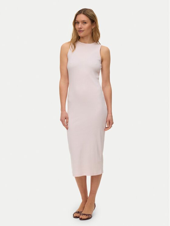 Vero Moda Лятна рокля Lavender 10230437 Slim Fit