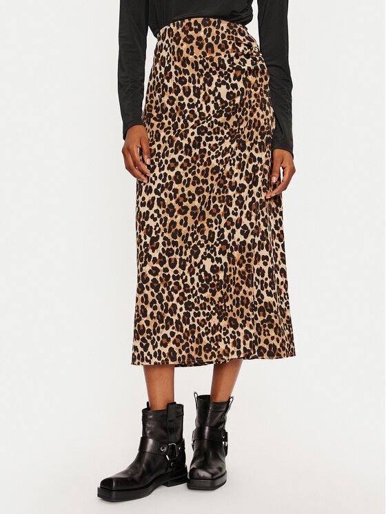 Vero Moda Миди пола Verena 10323868 Regular Fit