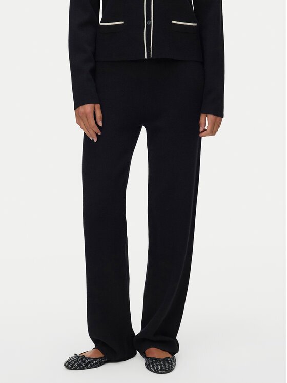 Vero Moda Плетени панталони Gold 10337637 Loose Fit