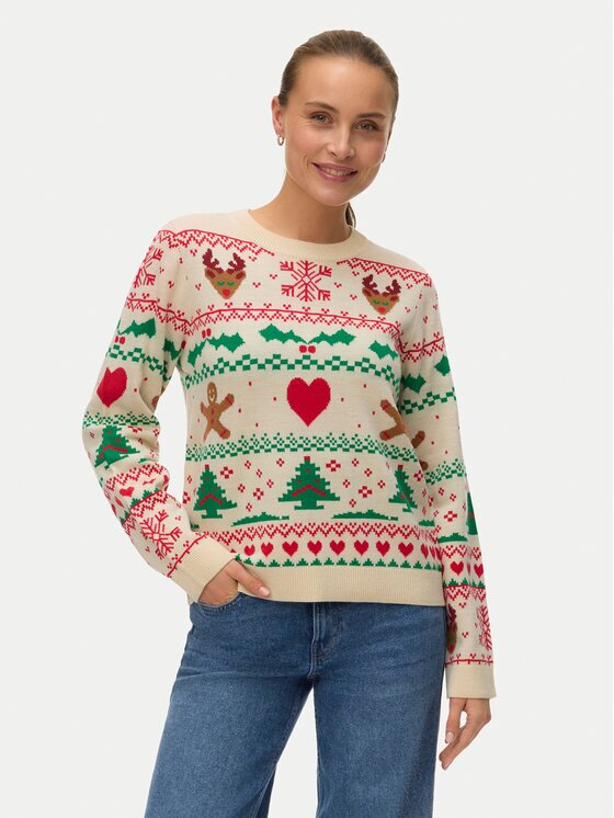 Vero Moda Пуловер New Christmas 10334011 Regular Fit