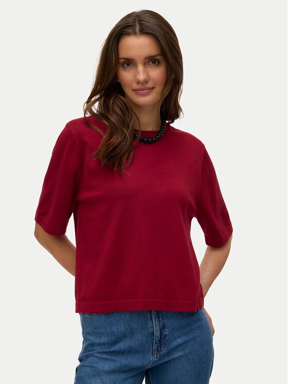 Vero Moda Пуловер Silje 10320460 Светлосиньо Oversize