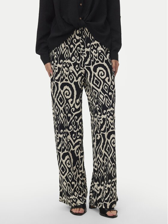 Vero Moda Текстилни панталони Friga 10339389 Wide Leg