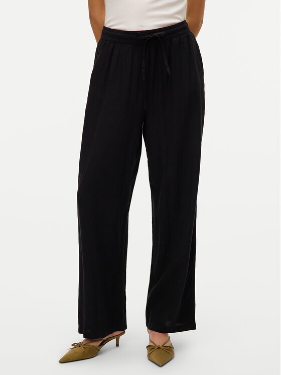 Vero Moda Текстилни панталони Linn 10305091 Loose Fit