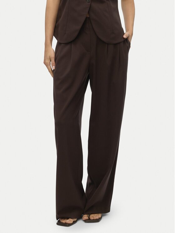 Vero Moda Текстилни панталони Sigga 10336315 Wide Leg