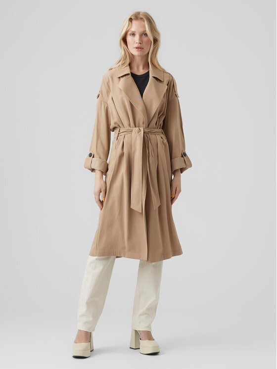 Vero Moda Тренч Bella 10252979 Relaxed Fit