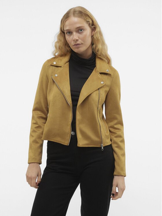 Vero Moda Яке от имитация на кожа Jose 10300938 Regular Fit