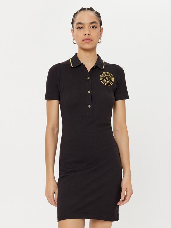 Versace Jeans Couture Ежедневна рокля 78HAOT01 Regular Fit