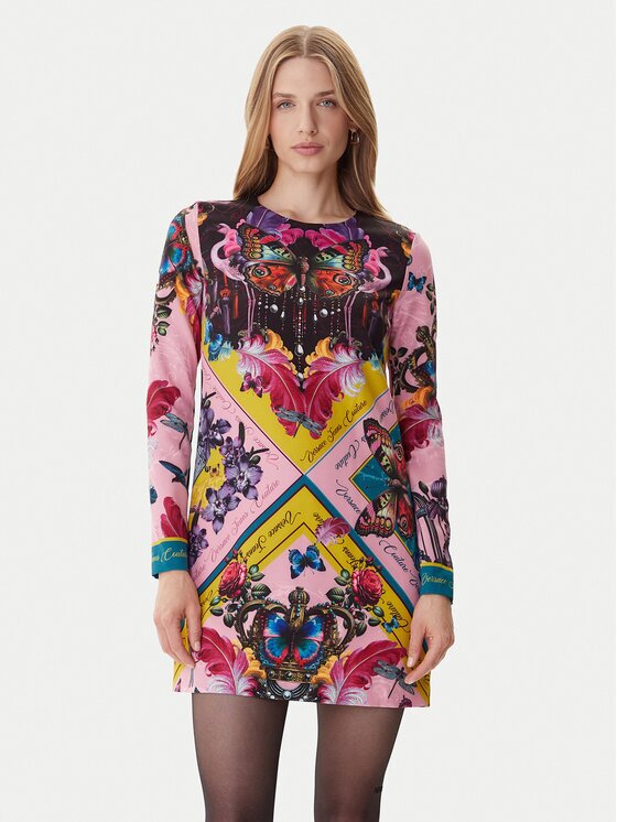 Versace Jeans Couture Ежедневна рокля 79HAO9P1 NS696 Slim Fit