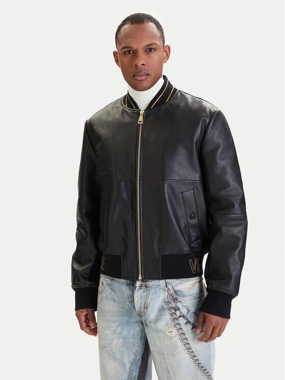 Versace Jeans Couture Кожено яке 80GAVP06 CPPS3 Regular Fit