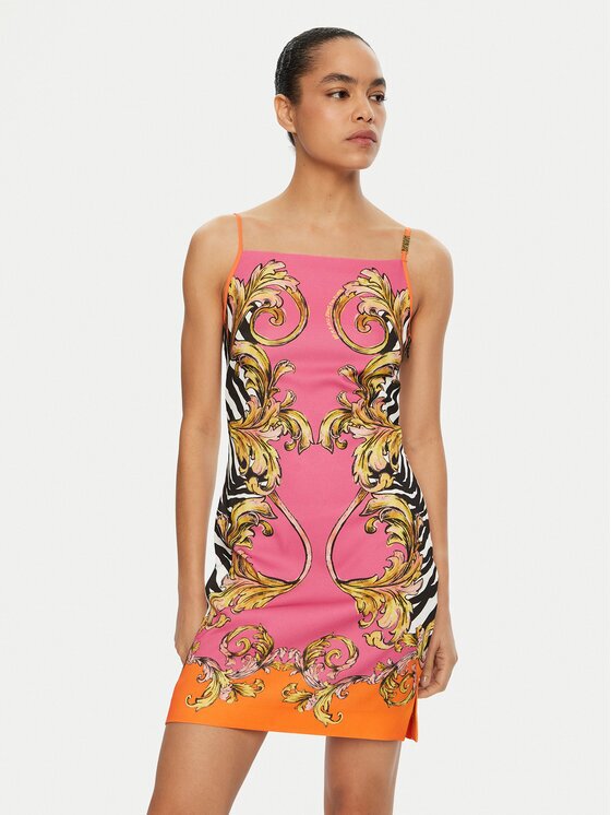 Versace Jeans Couture Лятна рокля 78HAO9P7 NS651 Regular Fit