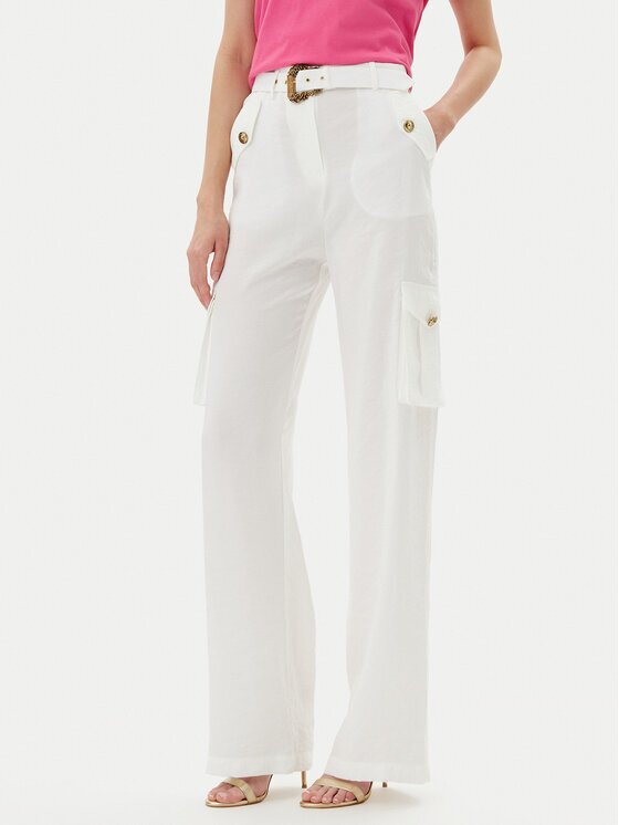 Versace Jeans Couture Текстилни панталони 78HAA109 Wide Leg