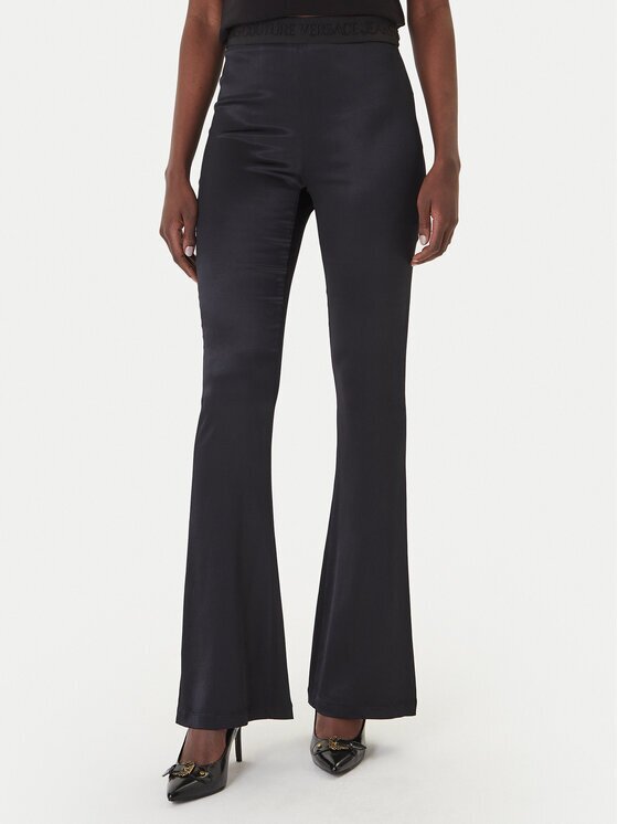 Versace Jeans Couture Текстилни панталони 80HAC1A7 N0640 Flare Fit