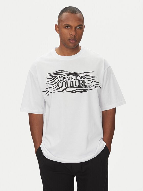 Versace Jeans Couture Тишърт 78GAH6L1 Regular Fit