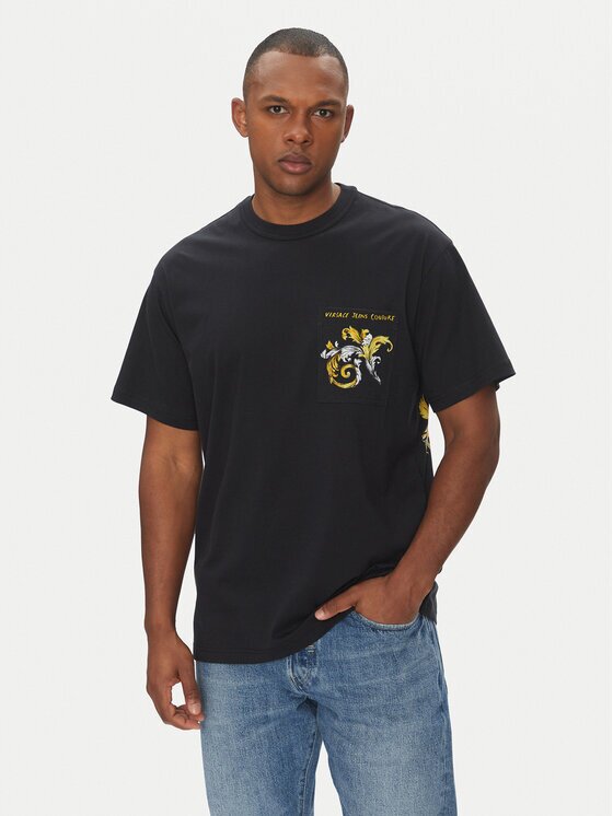 Versace Jeans Couture Тишърт 78GAH6RB Regular Fit