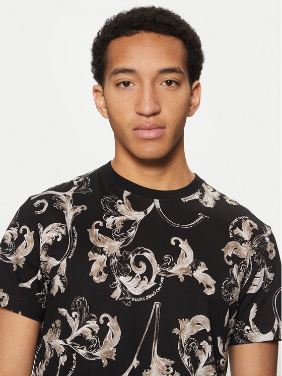 Versace Jeans Couture Тишърт 78GAH6S0 Slim Fit