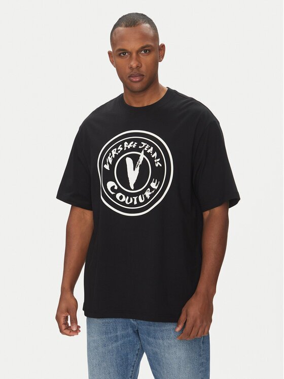 Versace Jeans Couture Тишърт 78GAHE08 Regular Fit