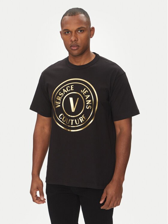 Versace Jeans Couture Тишърт 78GAHT01 Regular Fit