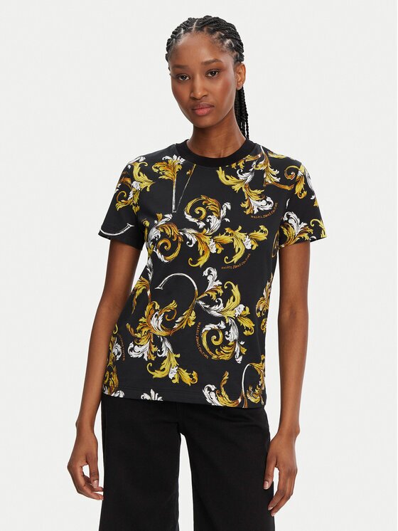 Versace Jeans Couture Тишърт 78HAH613 Regular Fit